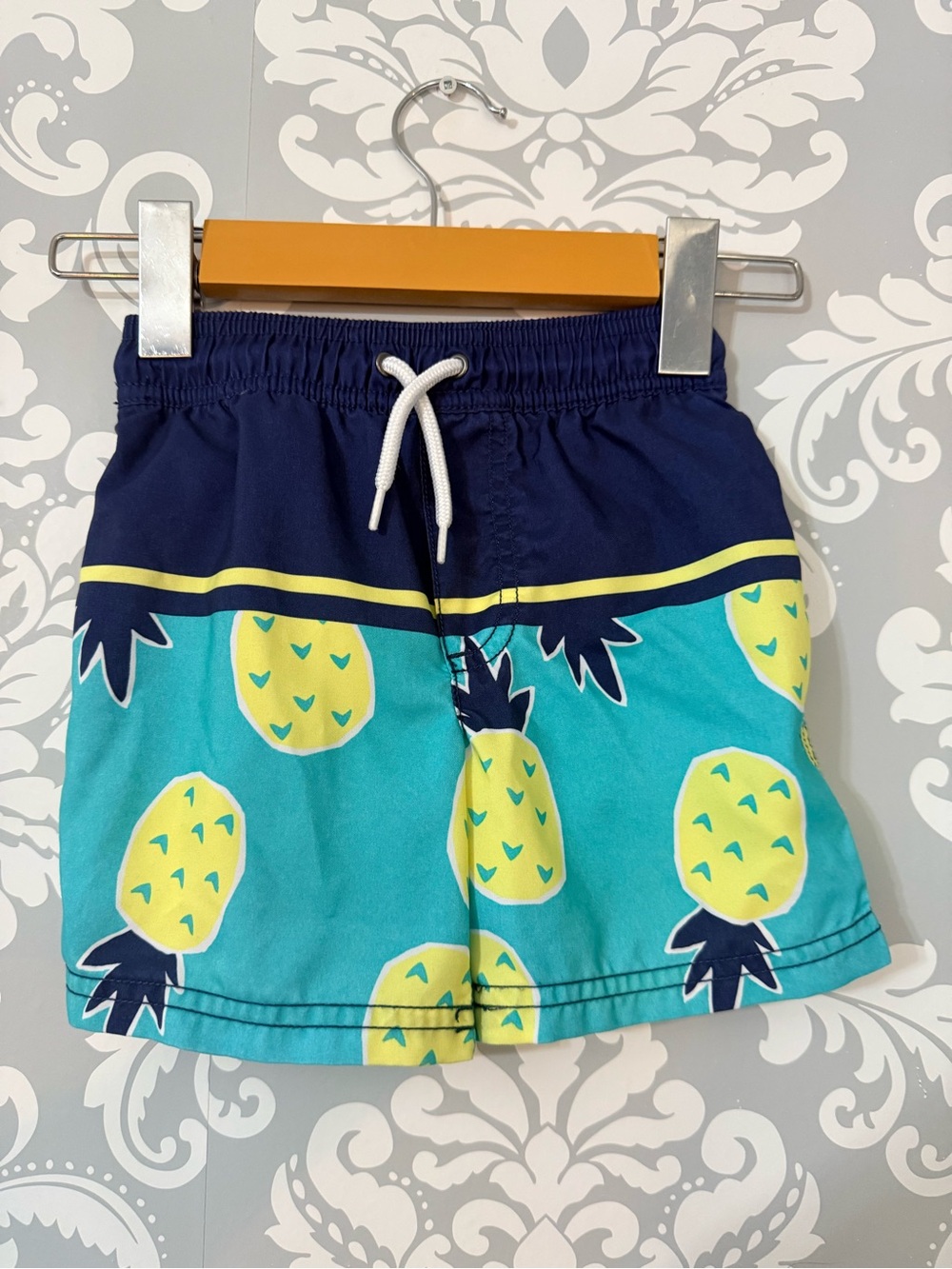 💫10/$25 • Carters Pineapple Print Drawstring Waist Swim Shorts